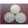 Image 1 : Lot of 3 Morgan Silver Dollars