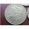 Image 3 : Lot of 3 Morgan Silver Dollars