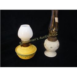 Pair Vintage Kerosene Lamps.