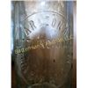 Image 3 : Lot of 7 Clear Glass Bottles