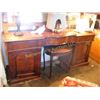 Image 1 : Wood Buffet and Mirror