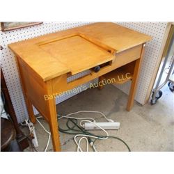 Typewriters Oak Desk