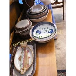 Lot of 11 Pottery Bowls