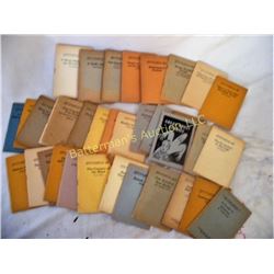 Lot of 55 Little Blue Books Cowboy Lore