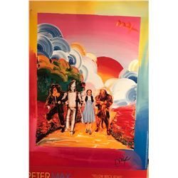 Peter Max"Yellow Brick Road"Hand Signed