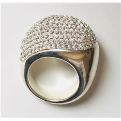 Stunning 18k Big Diamond Ring(cts)