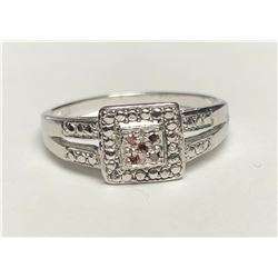 Elegant White Gold Ruby Ring(cts)