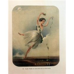 Vintage Lithograph Hand Signed