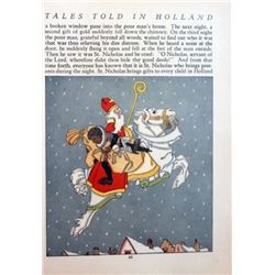 Vintage Lithograph Hand Signed