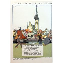 Vintage Lithograph Hand Signed