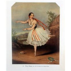 Vintage Lithograph Hand Signed