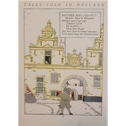 Vintage Lithograph Hand Signed