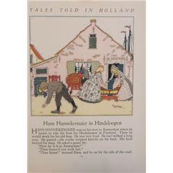 Vintage Lithograph Hand Signed