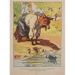 Vintage Lithograph Hand Signed