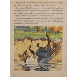 Vintage Lithograph Hand Signed