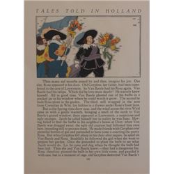 Vintage Lithograph Hand Signed