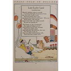 Vintage Lithograph Hand Signed