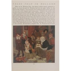 Vintage Lithograph Hand Signed