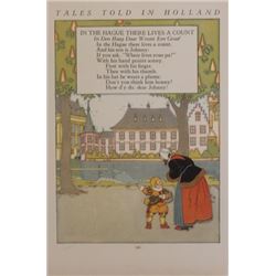 Vintage Lithograph Hand Signed