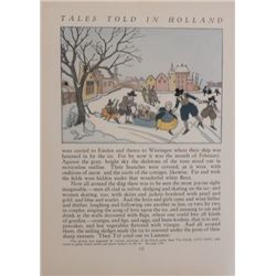 Vintage Lithograph Hand Signed