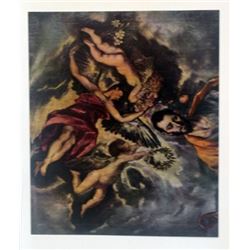 Vintage 1900s Lithograph