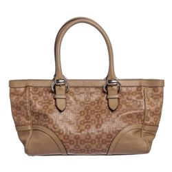 Gucci Beige Leather Horsebit Tote Shoulder Bag