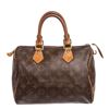 Image 1 : Louis Vuitton Monogram Canvas Leather Speedy 25 cm Bag