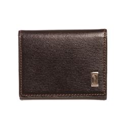 Dunhill Black Leather Coin Case