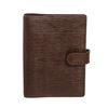 Image 1 : Louis Vuitton Brown Epi Leather Small Agenda Notebook Holder Cover