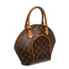 Image 2 : Louis Vuitton Monogram Canvas Leather Ellipse PM Bag
