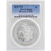 Image 1 : 1878 7TF Reverse of 1878 $1 Morgan Silver Dollar Coin PCGS MS63