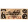 1856 $2 Commercial Bank Of New Jersey - Obsolete Bank Note
