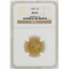 1893 $5 Liberty Head Half Eagle Gold Coin NGC MS62