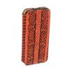 Image 2 : MCM Orange Snakeskin Flap Closure Iphone5 Case