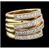 1.15 ctw Diamond Ring - 14KT Yellow Gold