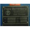 Image 11 : Franz Berrenberg 160 Ton Hydraulic Press w/ Control, M/N: RSPP