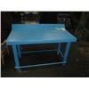 Image 1 : Heavy-Duty Steel Work Table, Overall: 60" x 30" x 41"