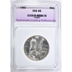1960 FRANKLIN HALF DOLLAR NGP