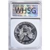 Image 4 : 1989 AMERICAN SILVER EAGLE WHSG GRADED