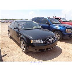 2003 - AUDI A4 // SALVAGE TITLE