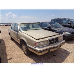 1991 - DODGE DYNASTY