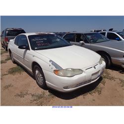 2001 - CHEVROLET MONTE CARLO