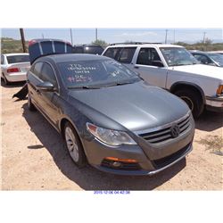 2010 - VOLKSWAGEN CC // DISMANTLE TITLE