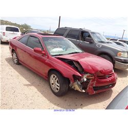 2001 - HONDA ACCORD