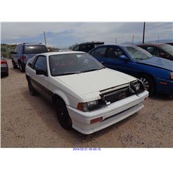 1984 - HONDA CIVIC