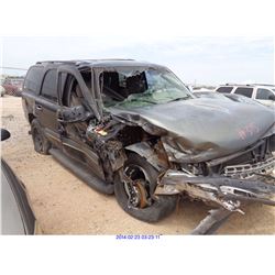 2003 - CHEVROLET TAHOE // SALVAGE TITLE
