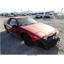 1985 - PONTIAC FIERO