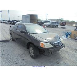 2001 - HONDA CIVIC // REBUILT SALVAGE