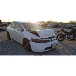 2007 - HONDA CIVIC EX // REBUILT SALVAGE