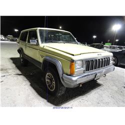 1988 - JEEP CHEROKEE // REBUILT SALVAGE